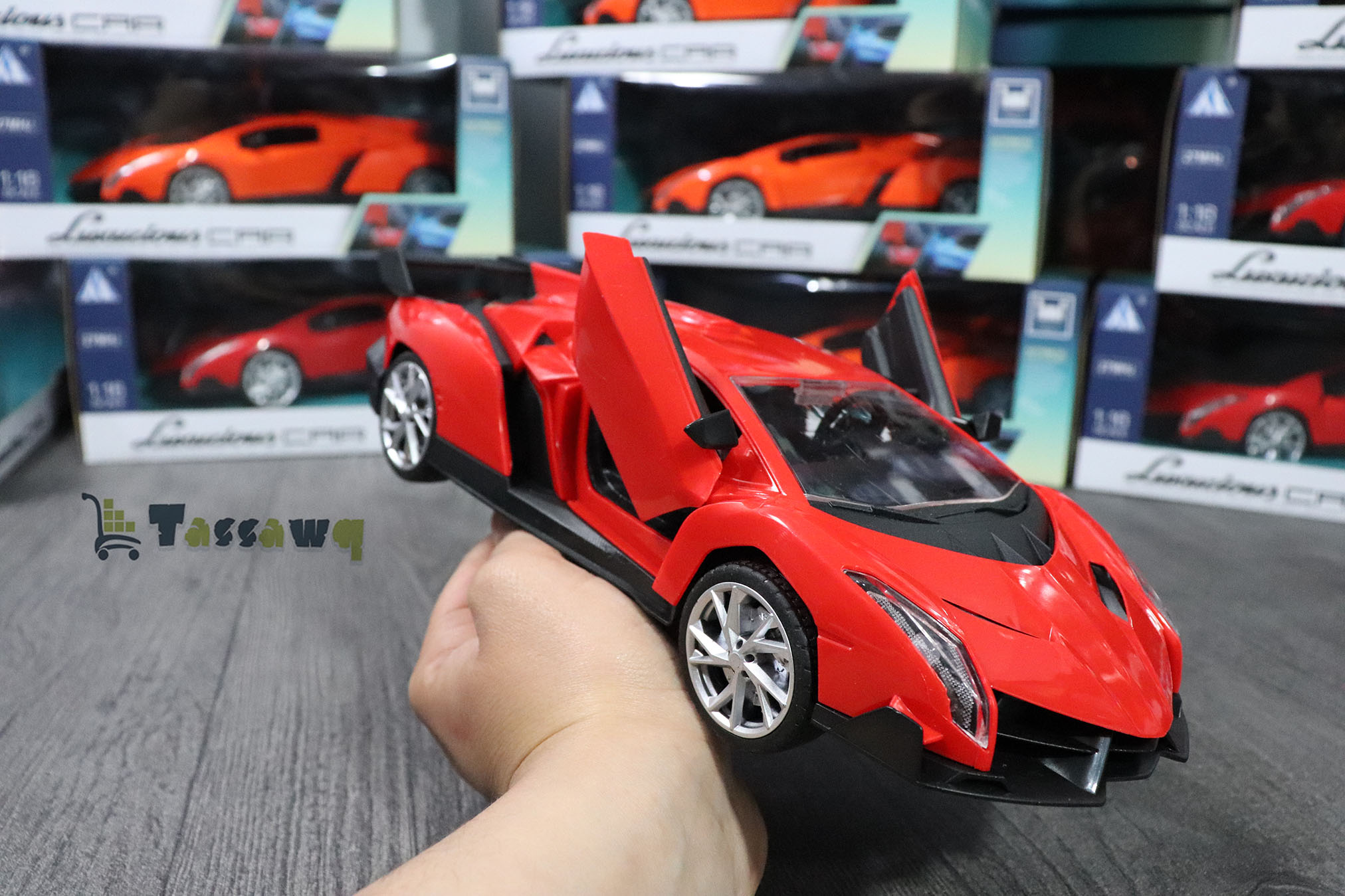 سيارة رياضية Lamborghini بطارية قابلة للشحن مع جهاز تحكم عن بعد - الصورة 15