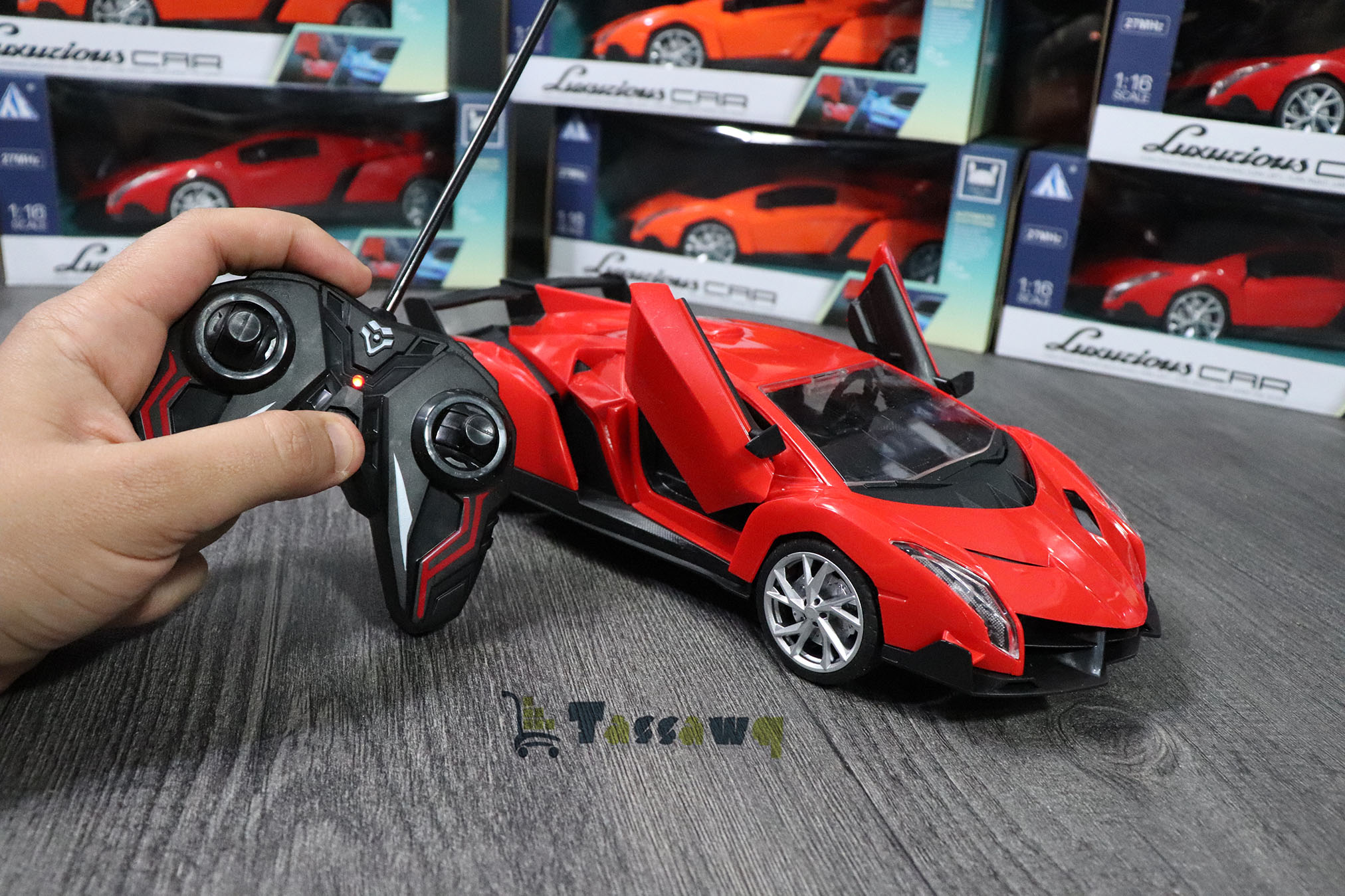 سيارة رياضية Lamborghini بطارية قابلة للشحن مع جهاز تحكم عن بعد - الصورة 16