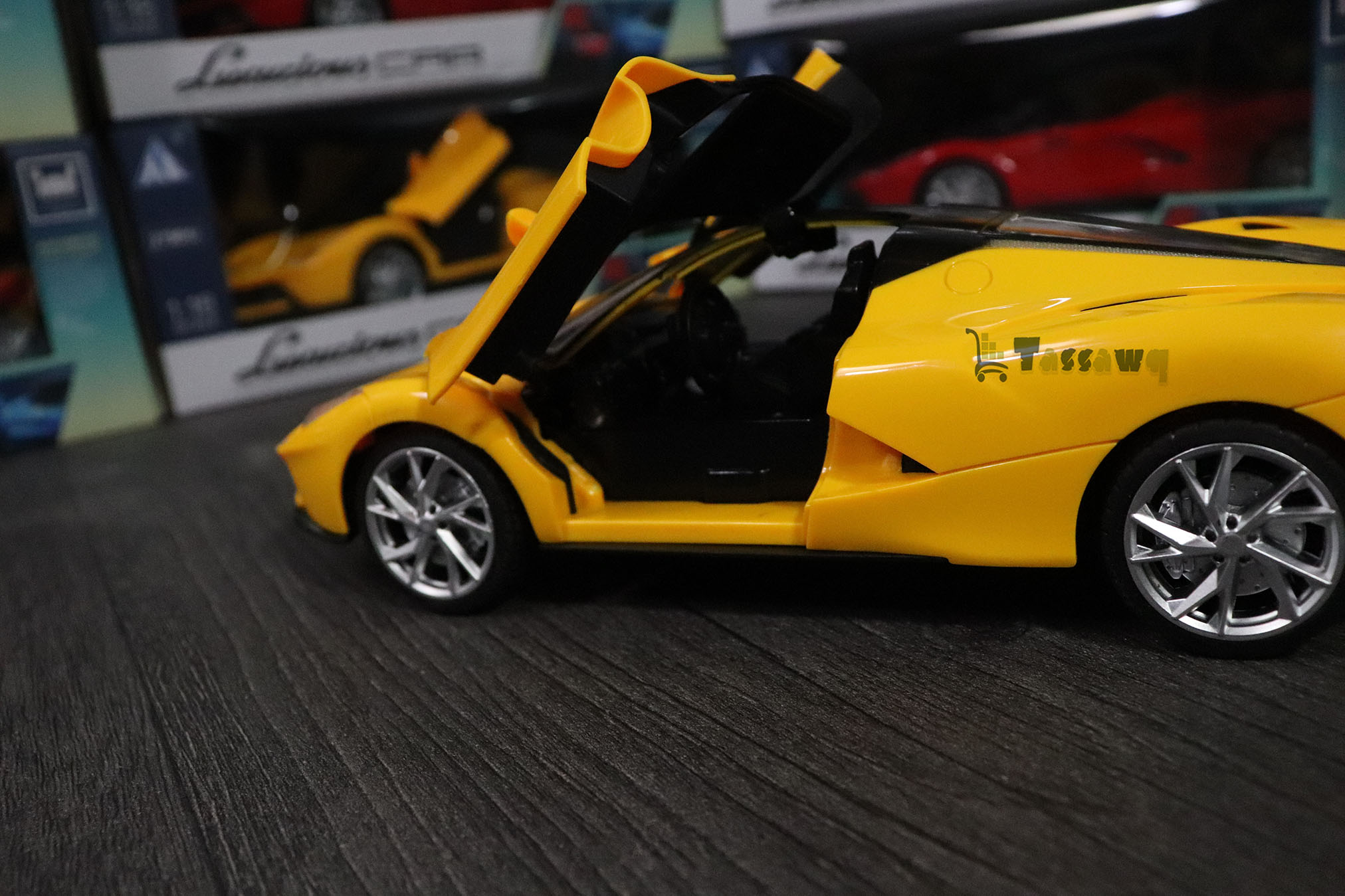 سيارة رياضية Lamborghini بطارية قابلة للشحن مع جهاز تحكم عن بعد - الصورة 18