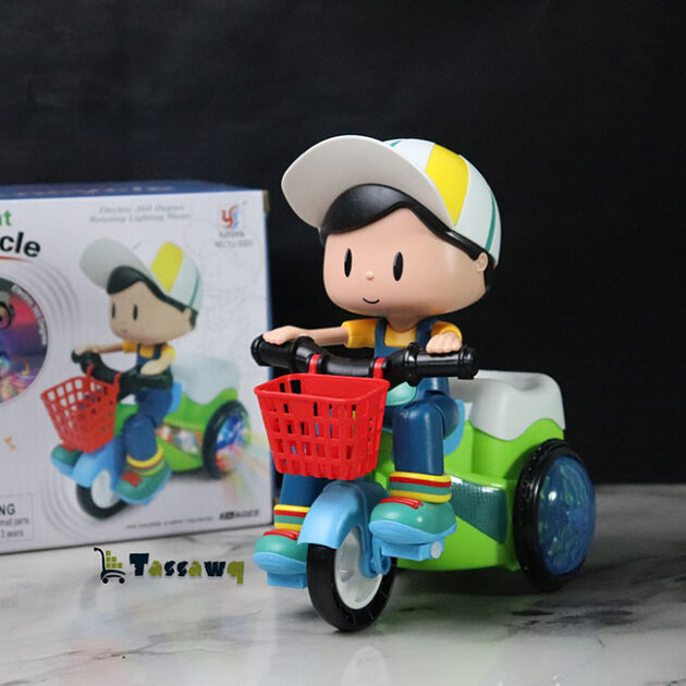 Voiture tricycle électrique avec musique légère