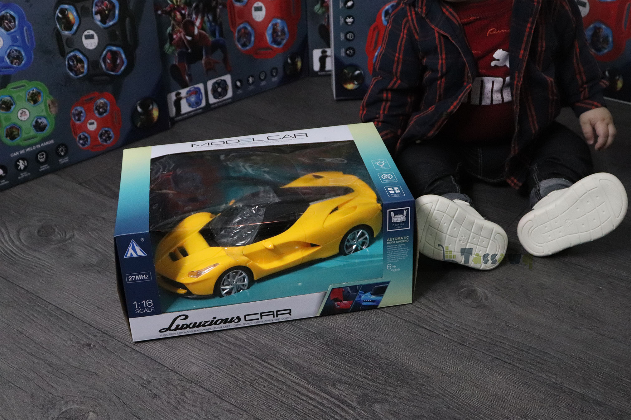 سيارة رياضية Lamborghini بطارية قابلة للشحن مع جهاز تحكم عن بعد - الصورة 12