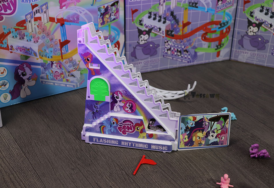 لعبة "My Little Pony" مع موسيقى وإضاءة – مسار دوّار ممتع للأطفال - الصورة 3