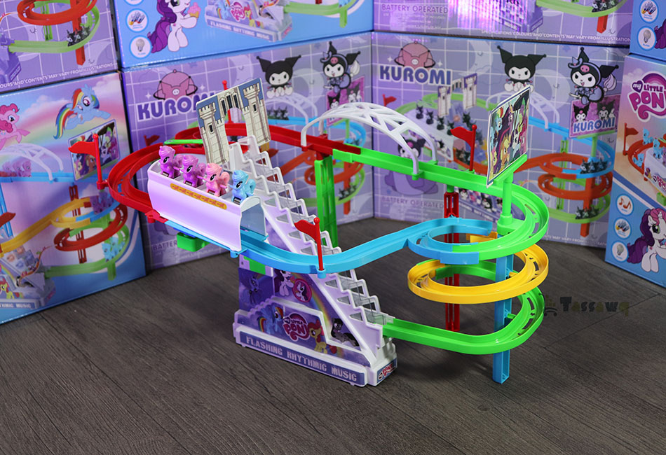 لعبة "My Little Pony" مع موسيقى وإضاءة – مسار دوّار ممتع للأطفال - الصورة 4