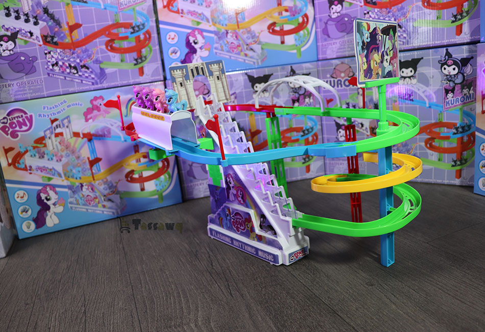 لعبة "My Little Pony" مع موسيقى وإضاءة – مسار دوّار ممتع للأطفال - الصورة 5