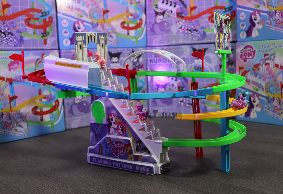 لعبة "My Little Pony" مع موسيقى وإضاءة – مسار دوّار ممتع للأطفال - الصورة 6