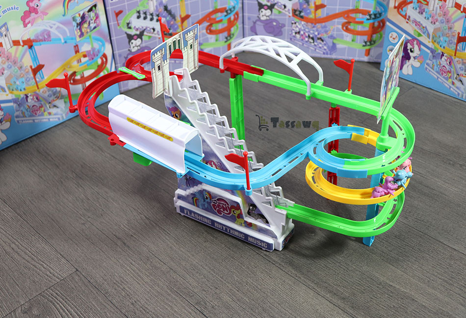 لعبة "My Little Pony" مع موسيقى وإضاءة – مسار دوّار ممتع للأطفال - الصورة 8