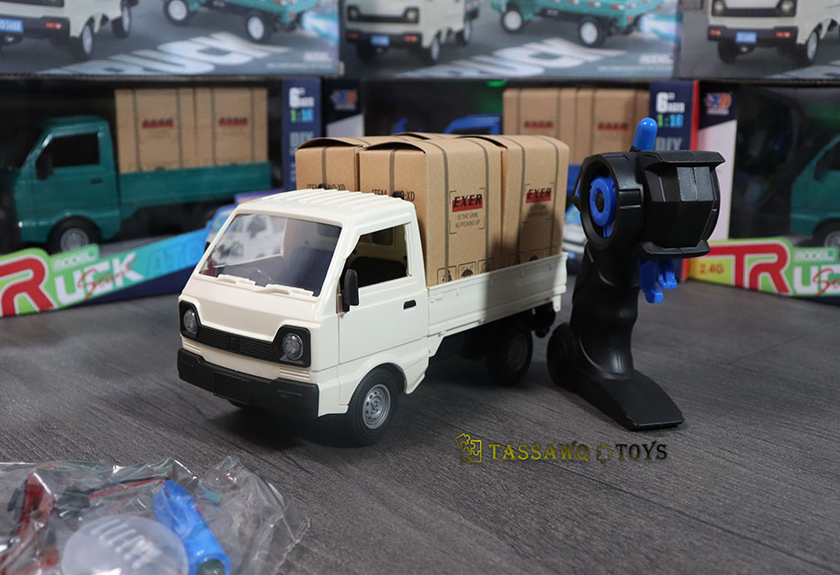 Voiture téléguidée RC Kei Truck 1:16 avec effets de pulvérisation et lumières