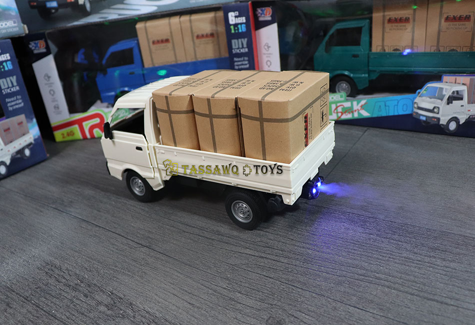 Voiture téléguidée RC Kei Truck 1:16 avec effets de pulvérisation et lumières - الصورة 10