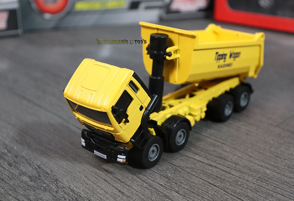 Kaidiwei (KDW) 1/50 Camion Benne Basculante de Chantier Modèle Réduit en Métal - الصورة 18
