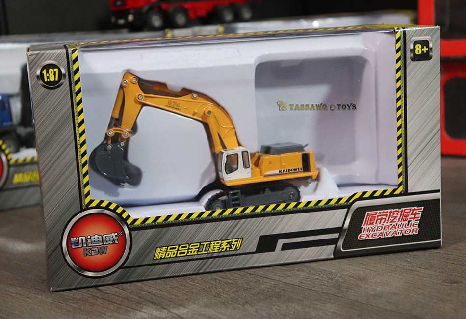 Kaidiwei (KDW) 1/87 Mini Pelle Hydraulique – Modèle Réduit en Métal - الصورة 2
