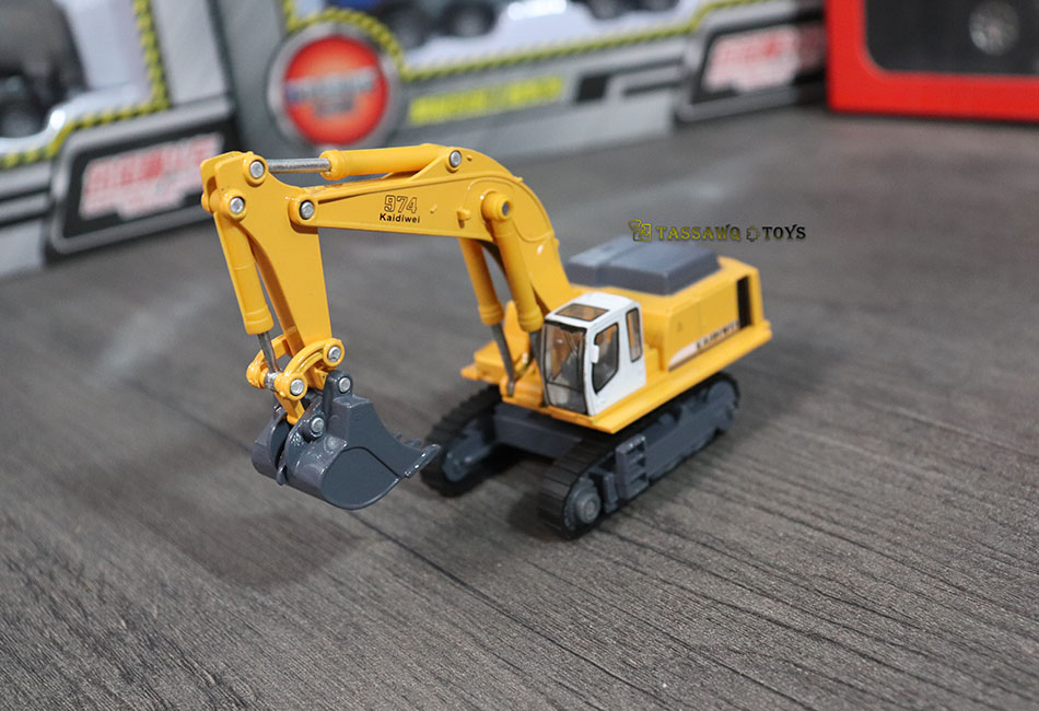 Kaidiwei (KDW) 1/87 Mini Pelle Hydraulique – Modèle Réduit en Métal - الصورة 5