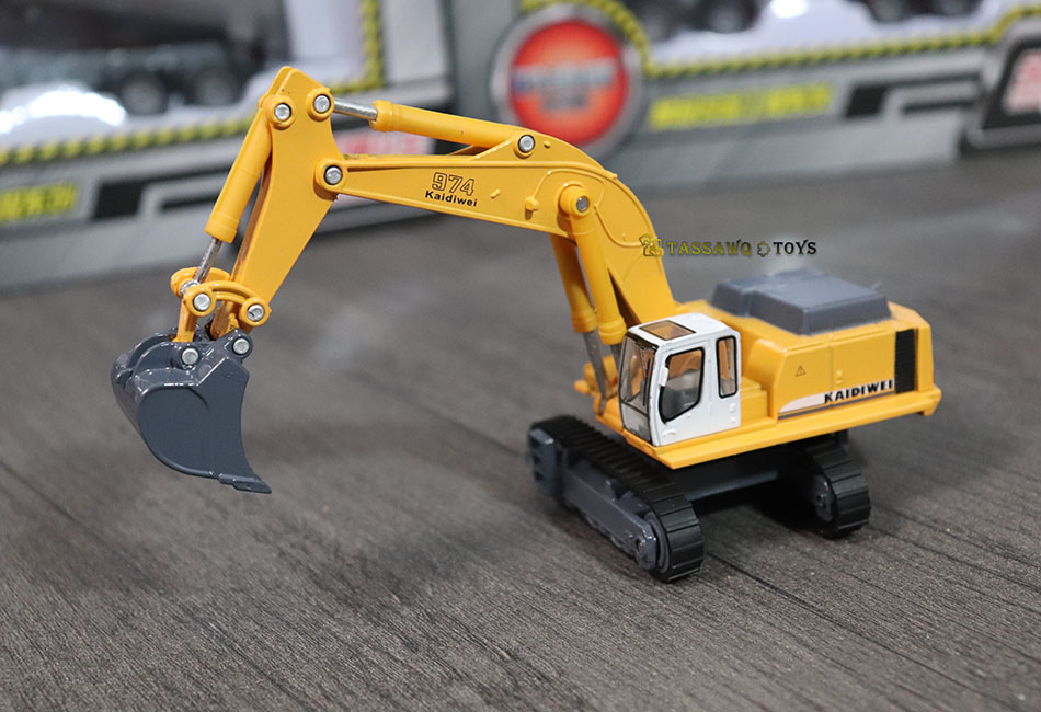 Kaidiwei (KDW) 1/87 Mini Pelle Hydraulique – Modèle Réduit en Métal - الصورة 6