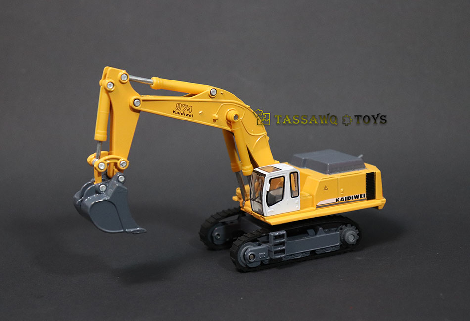 Kaidiwei (KDW) 1/87 Mini Pelle Hydraulique – Modèle Réduit en Métal - الصورة 8