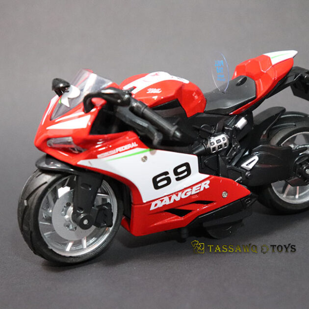 moto métallique 1:43