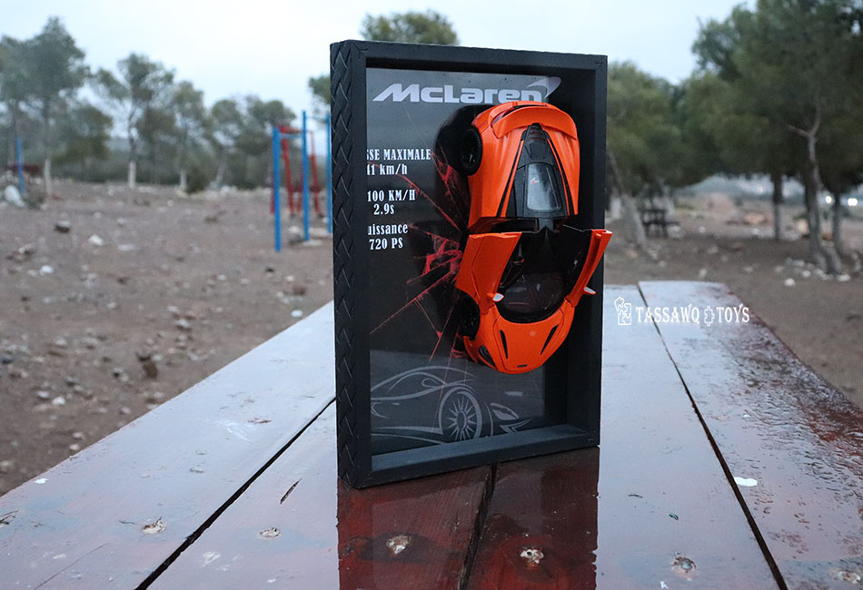 اطار فاخر مع مجسم سيارة… قطعة فنية لكل عاشق محركات - الصورة 26