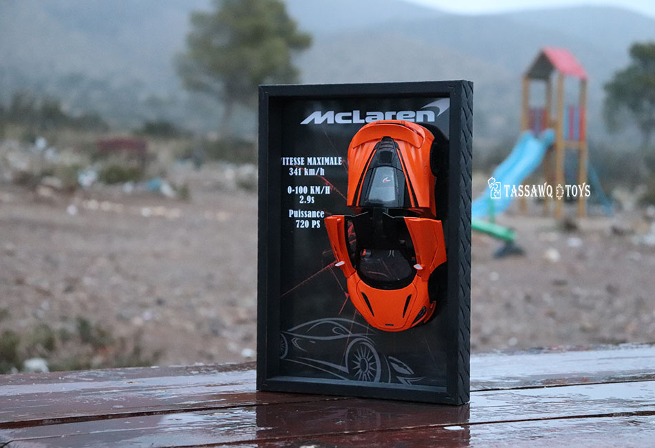 اطار فاخر مع مجسم سيارة… قطعة فنية لكل عاشق محركات - الصورة 20