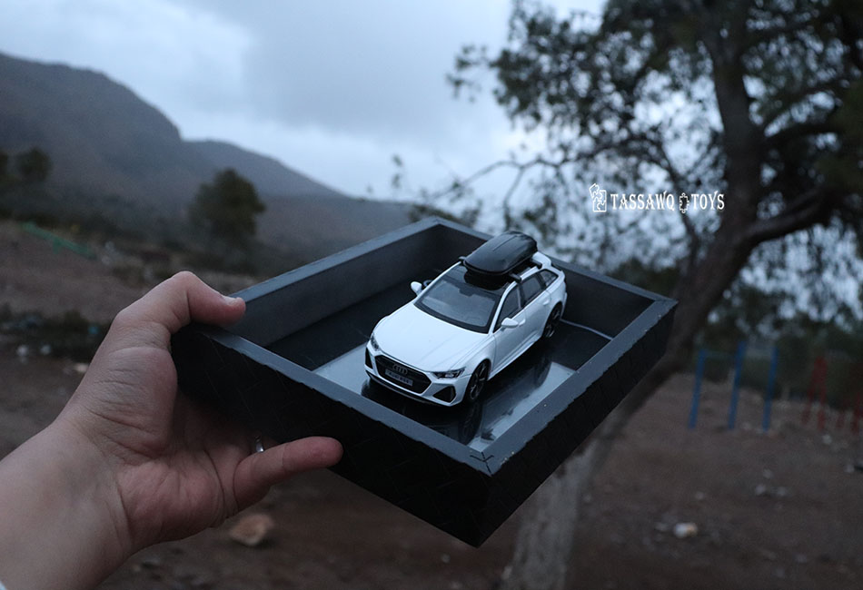 اطار فاخر مع مجسم سيارة… قطعة فنية لكل عاشق محركات - الصورة 21