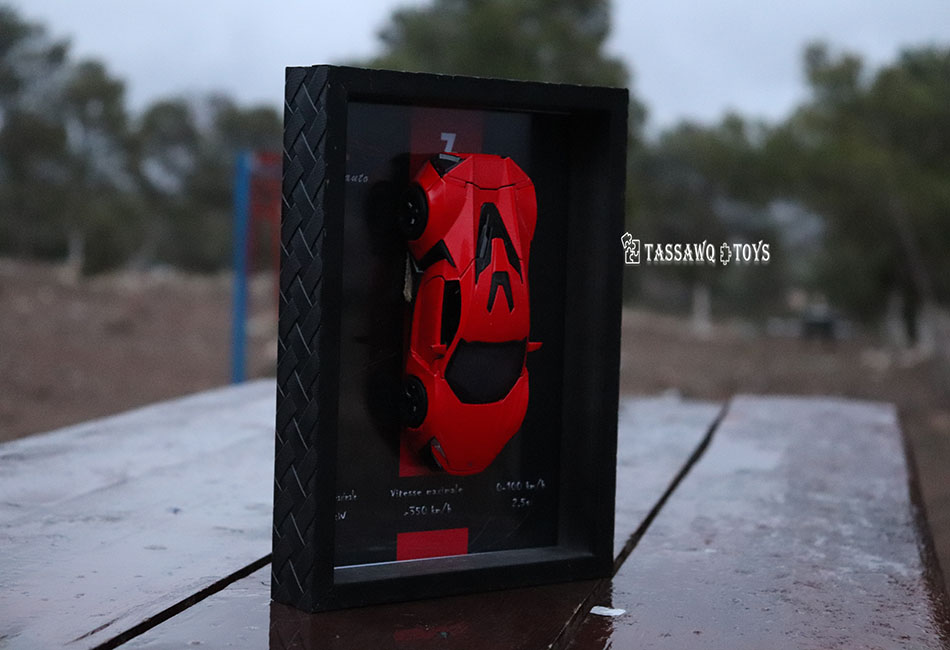 اطار فاخر مع مجسم سيارة… قطعة فنية لكل عاشق محركات - الصورة 32