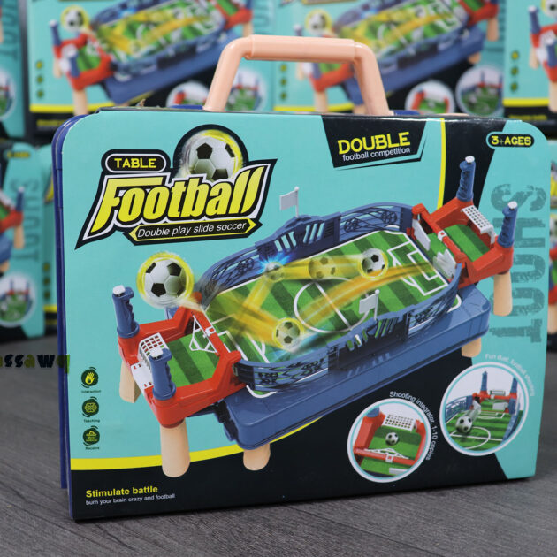 لعبة كرة قدم طاولة محمولة