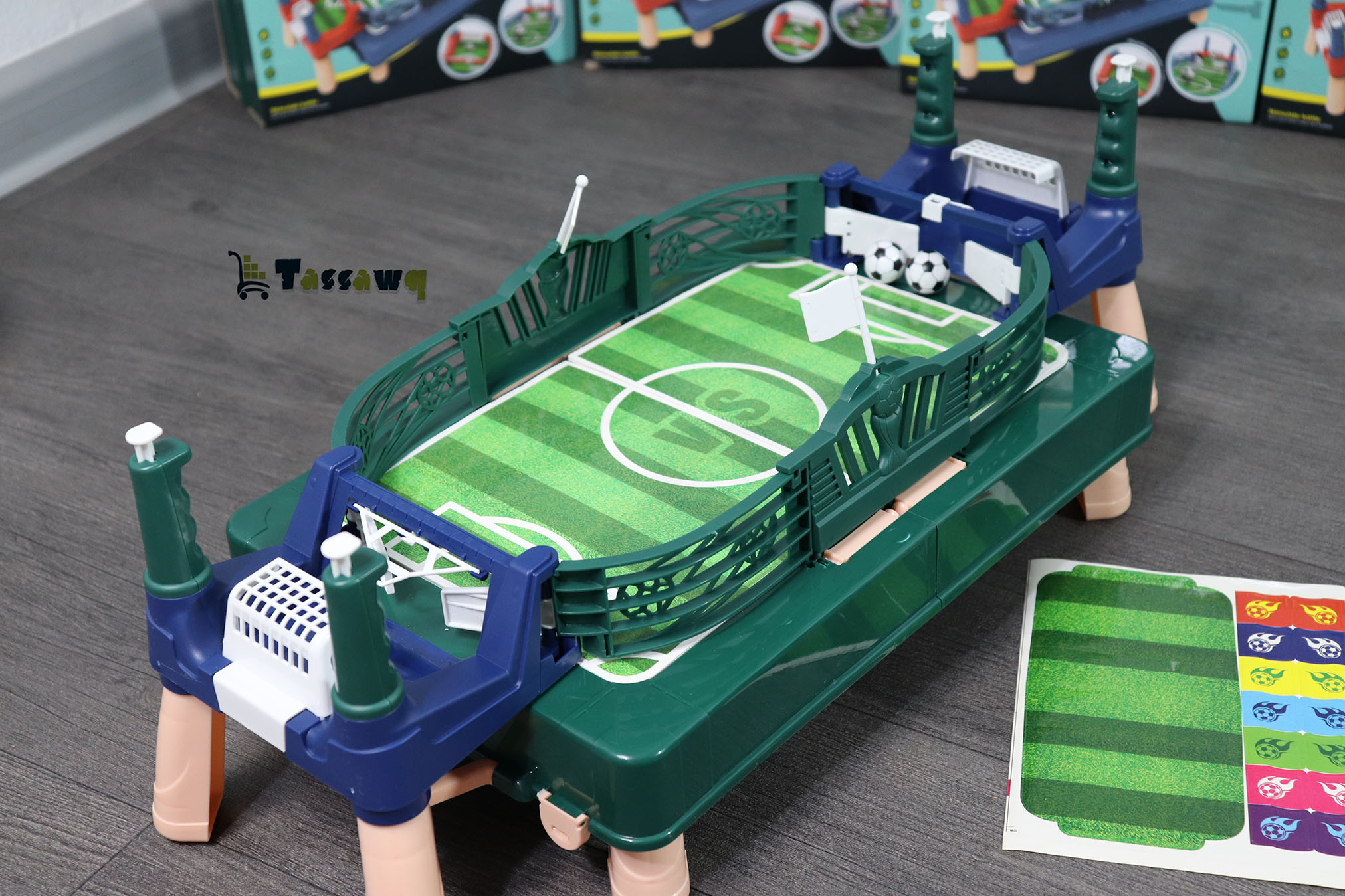 لعبة كرة قدم طاولة محمولة - الصورة 2