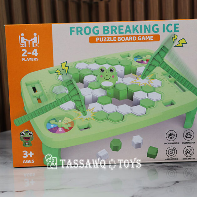 لعبة الضفدع كاسر الجليد – Frog Breaking Ice 🎲🐸