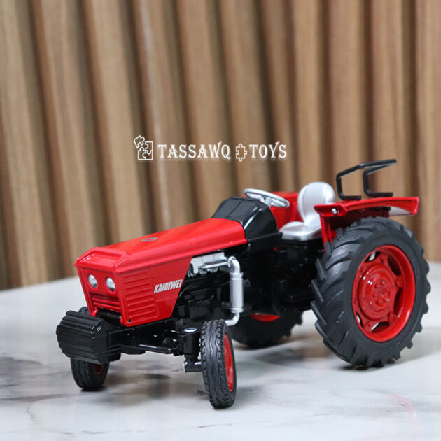 مجسم جرار زراعي معدني مقياس 1:18