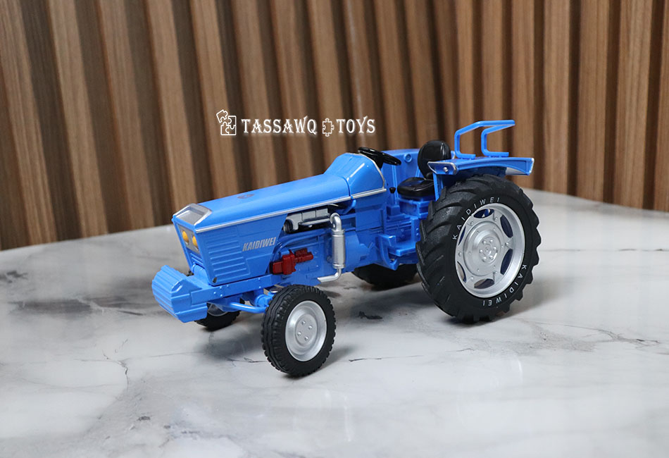 مجسم جرار زراعي معدني مقياس 1:18 - الصورة 6