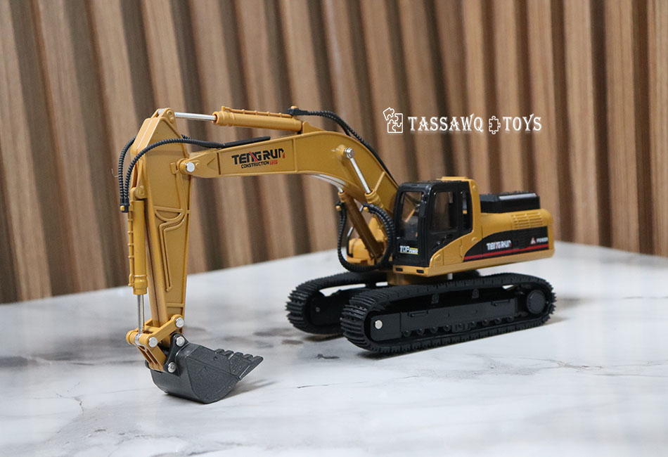 مجسم حفارة هندسية معدنية TENRUN – مقياس 1:40 - الصورة 3