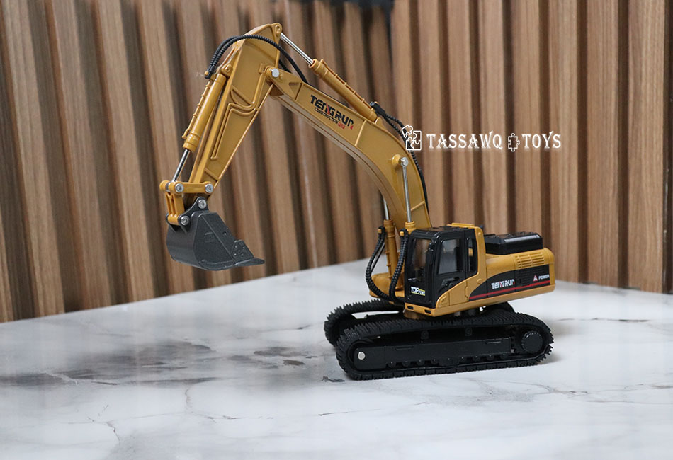 مجسم حفارة هندسية معدنية TENRUN – مقياس 1:40 - الصورة 4