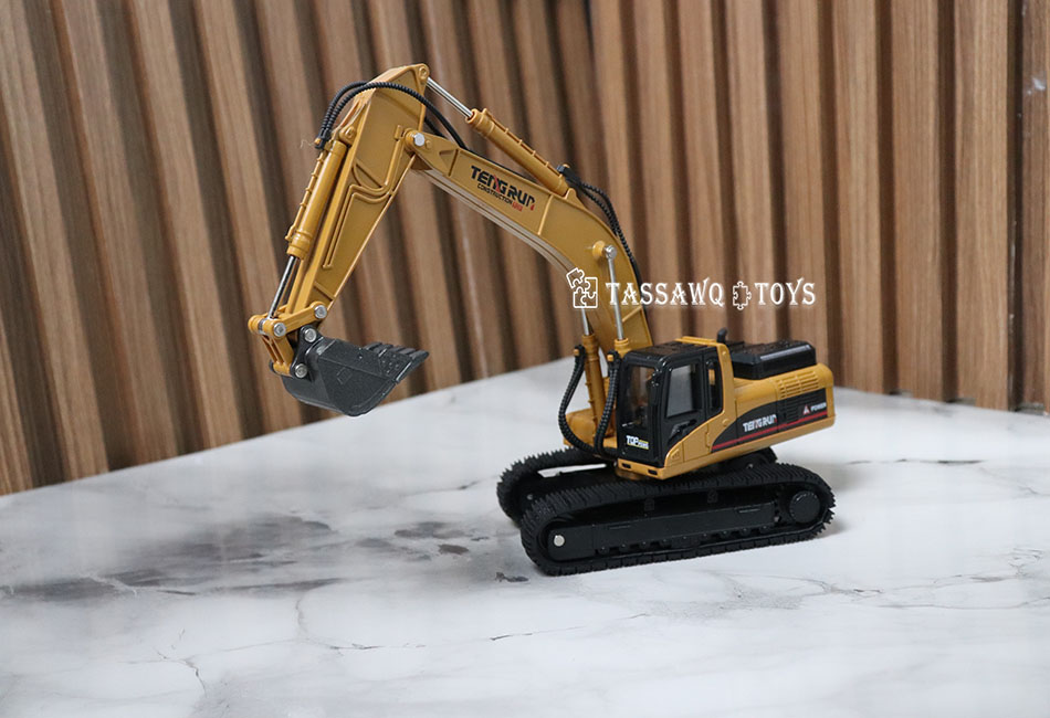 مجسم حفارة هندسية معدنية TENRUN – مقياس 1:40 - الصورة 5