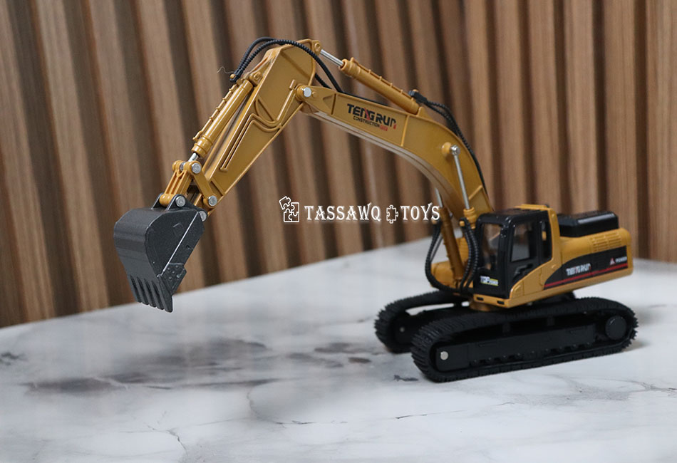 مجسم حفارة هندسية معدنية TENRUN – مقياس 1:40 - الصورة 6