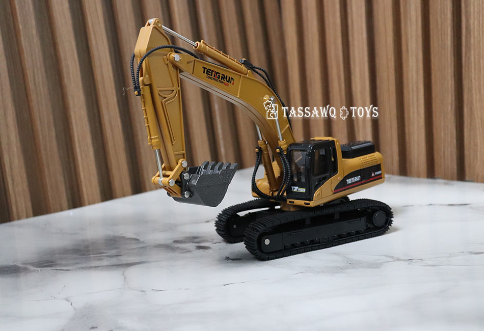 مجسم حفارة هندسية معدنية TENRUN – مقياس 1:40 - الصورة 7