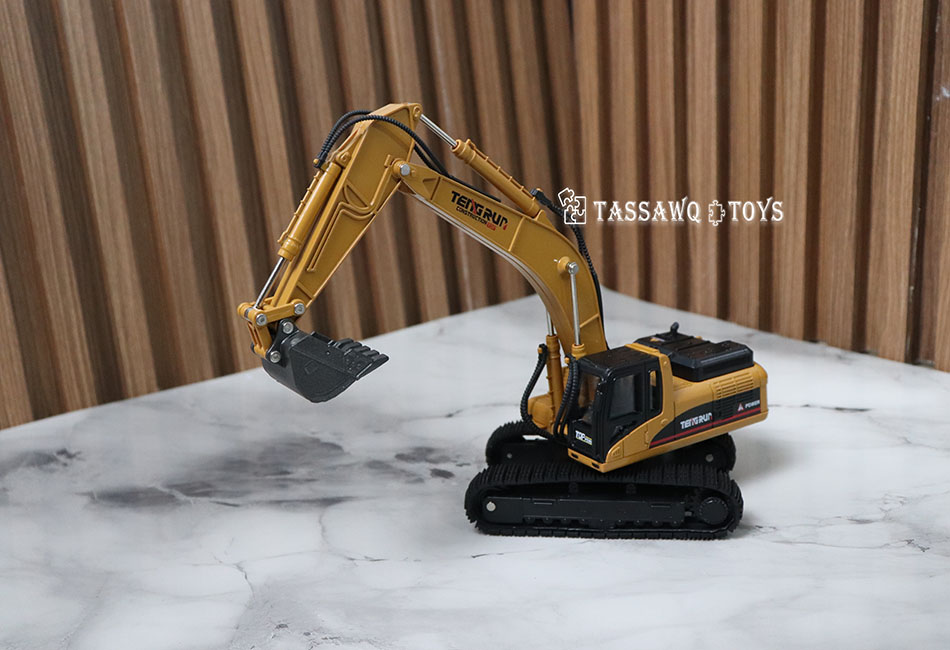 مجسم حفارة هندسية معدنية TENRUN – مقياس 1:40 - الصورة 8