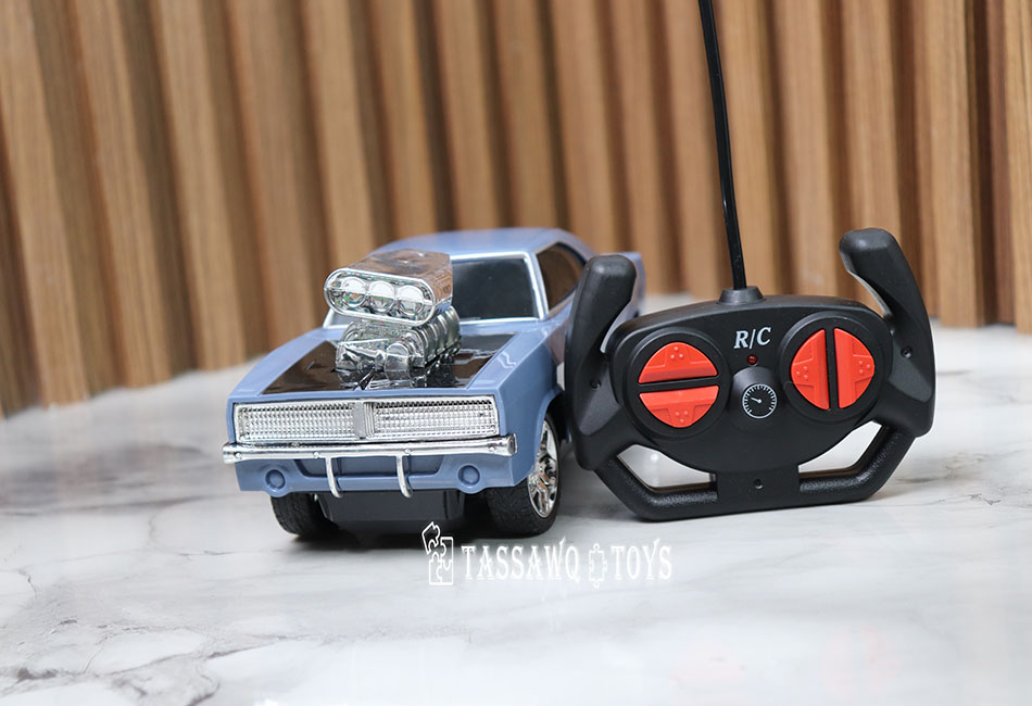 سيارة Fast & Furious 10 ريموت كنترول قابلة لإعادة الشحن – مقياس 1:18 بإضاءة قوية - الصورة 4