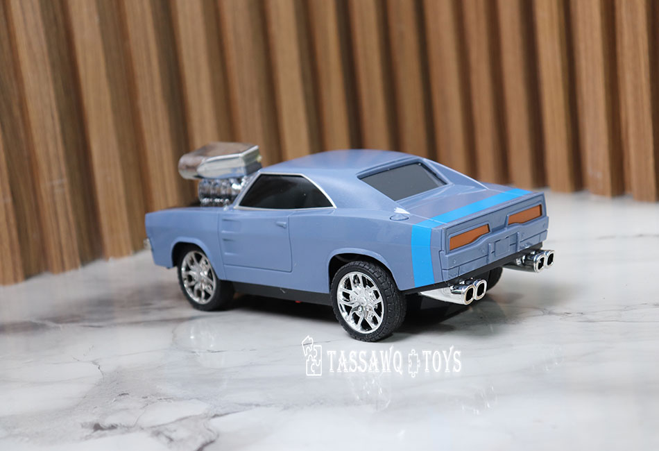 سيارة Fast & Furious 10 ريموت كنترول قابلة لإعادة الشحن – مقياس 1:18 بإضاءة قوية - الصورة 5