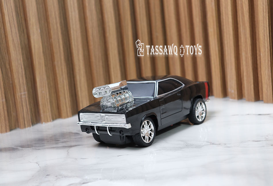 سيارة Fast & Furious 10 ريموت كنترول قابلة لإعادة الشحن – مقياس 1:18 بإضاءة قوية - الصورة 7