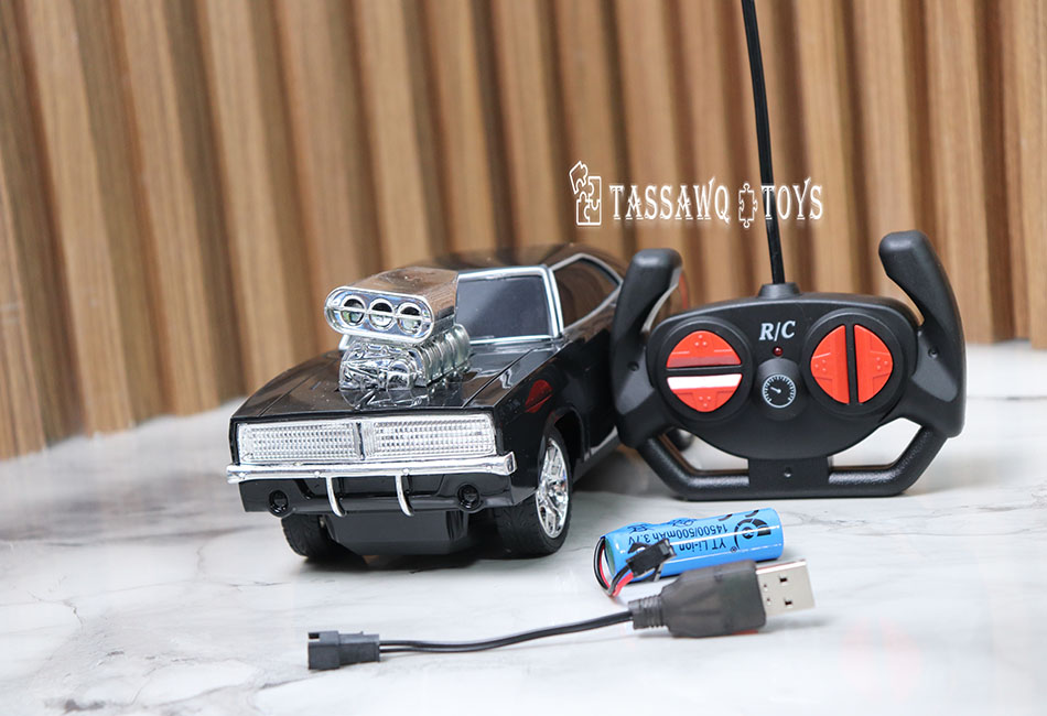 سيارة Fast & Furious 10 ريموت كنترول قابلة لإعادة الشحن – مقياس 1:18 بإضاءة قوية - الصورة 10