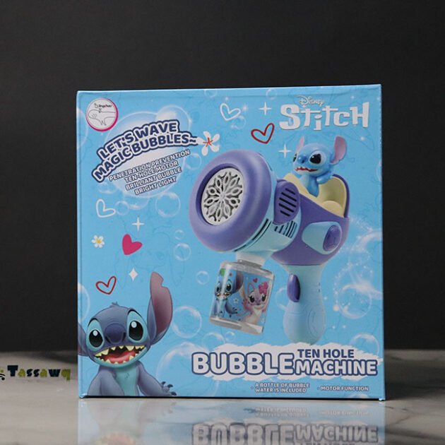 ماكينة فقاعات ستيتش السحرية للأطفال – متعة الفقاعات