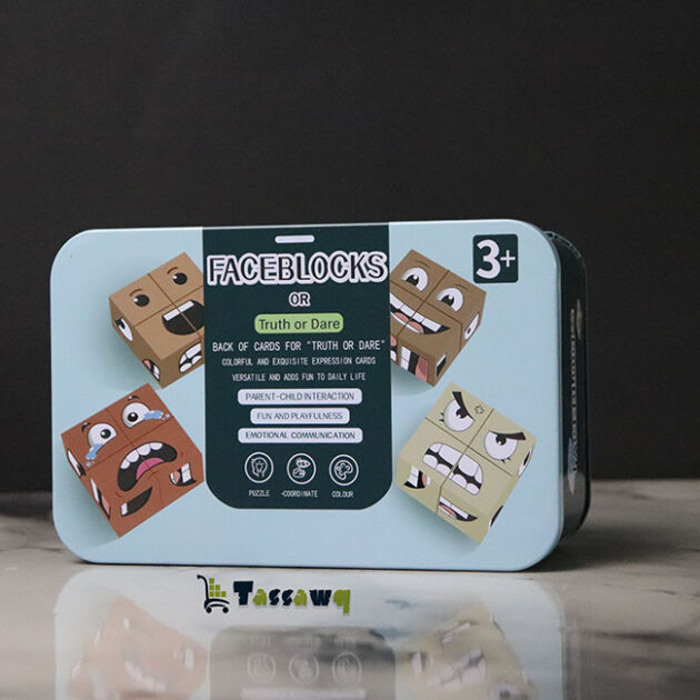 لعبة Faceblocks التعليمية للأطفال