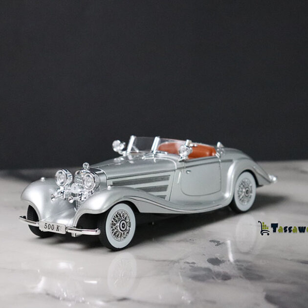 classique de luxe 1:24 – métallique  merceds 500k