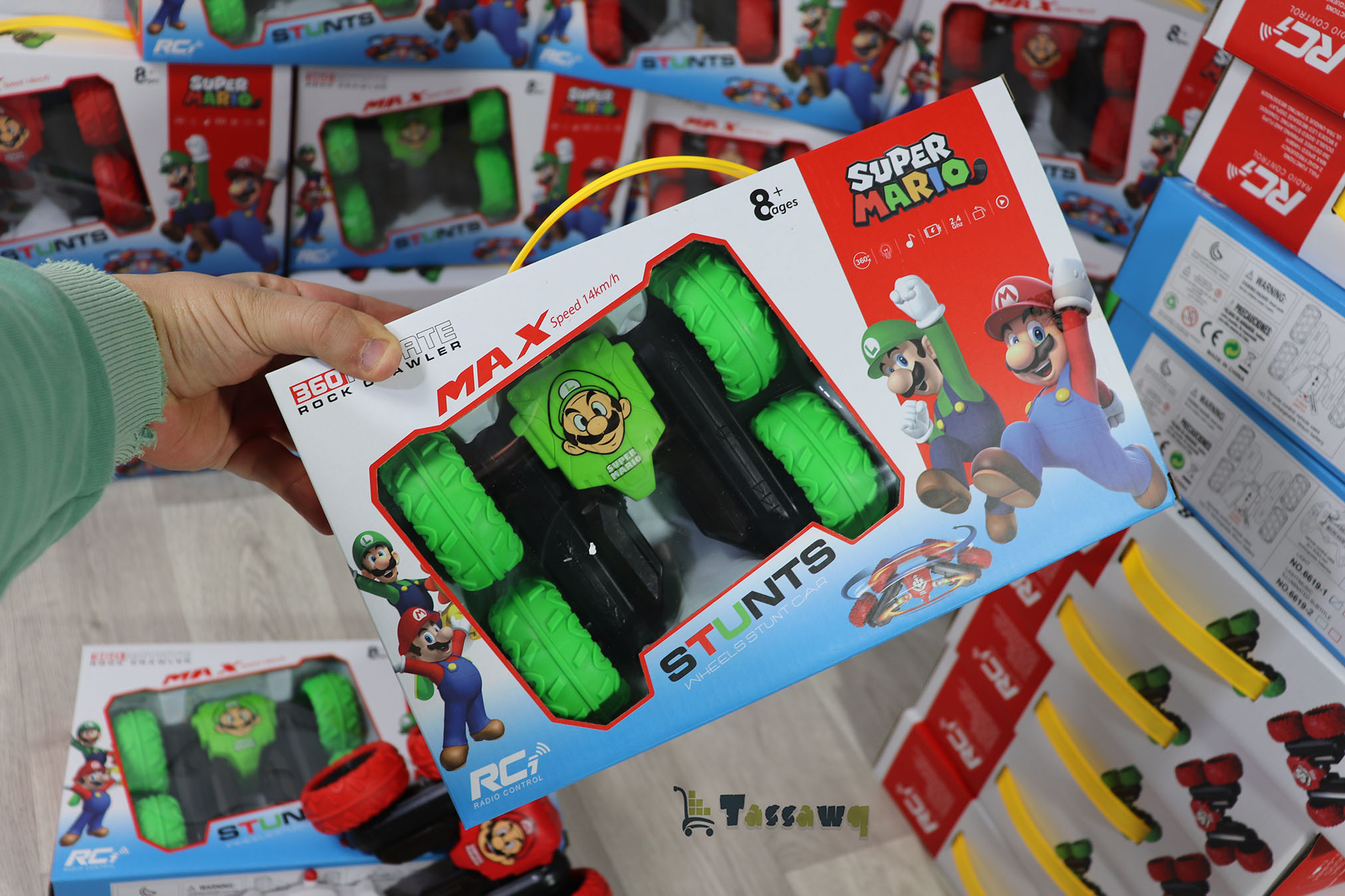 Voiture Télécommandée Spiderman 360° – Cascades & Rotation Double Face - الصورة 16