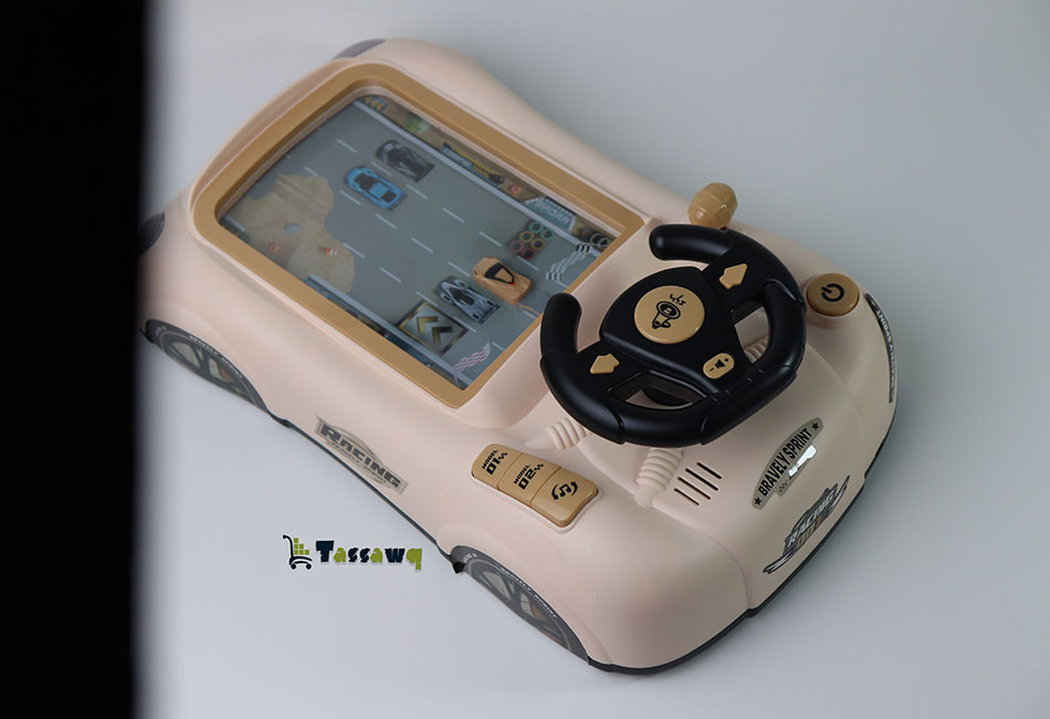 آلة ألعاب تجنب عوائق تشغيل عجلة القيادة للأطفال تحاكي سيارة سباق عجلة القيادة - الصورة 8