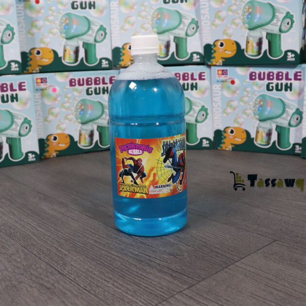 لتر سائل مركز لمسدس الفقاعات – جودة عالية وفقاعات كثيفة تدوم طويلاً