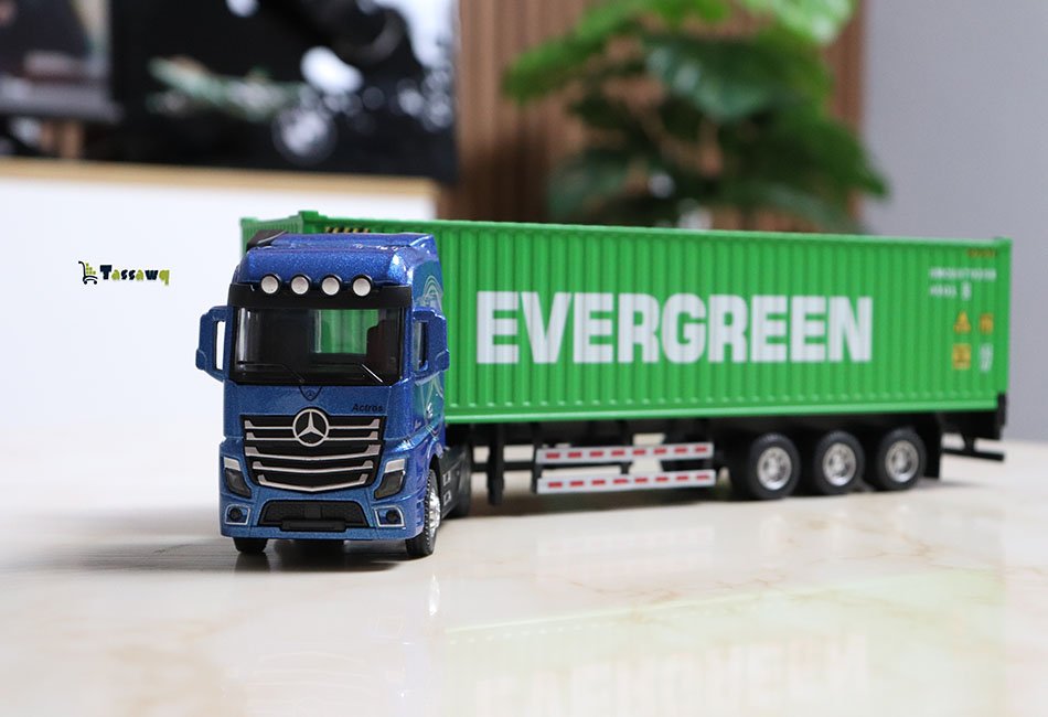 MERCEDES semi container toutes en métal - الصورة 2