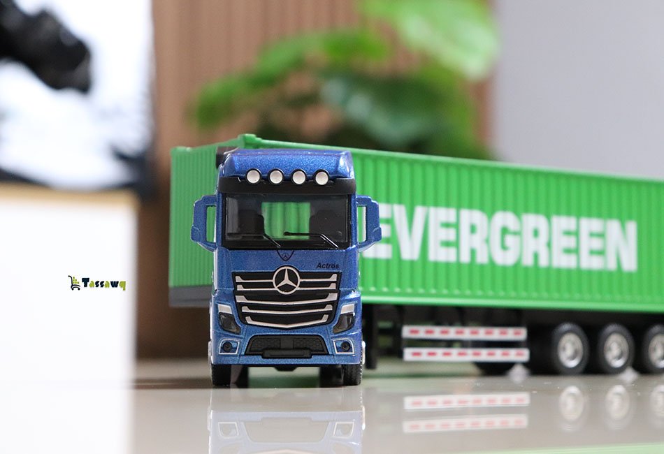 MERCEDES semi container toutes en métal - الصورة 4