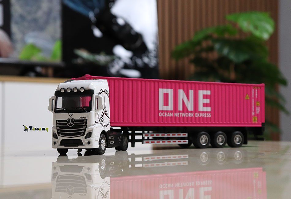 MERCEDES semi container toutes en métal - الصورة 13