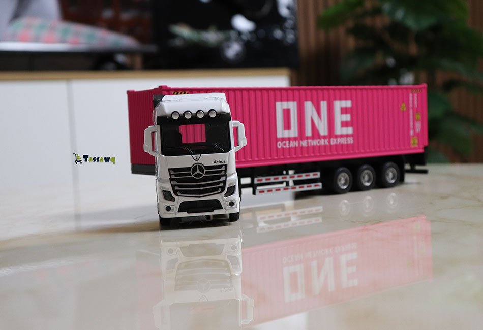 MERCEDES semi container toutes en métal - الصورة 17