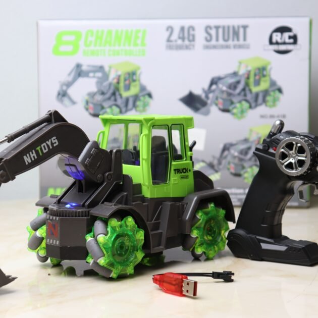 8 channel remote controlled truck