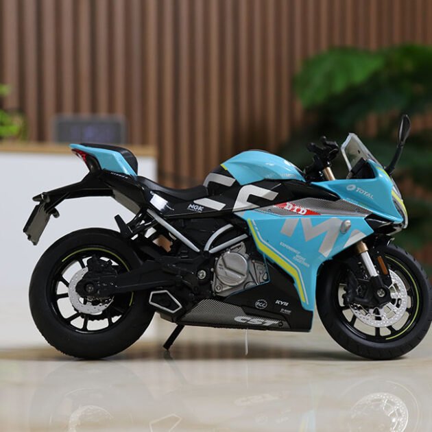 Miniature Moto Sportive SR – Échelle 1:12 | Modèle de Collection Haute Qualité