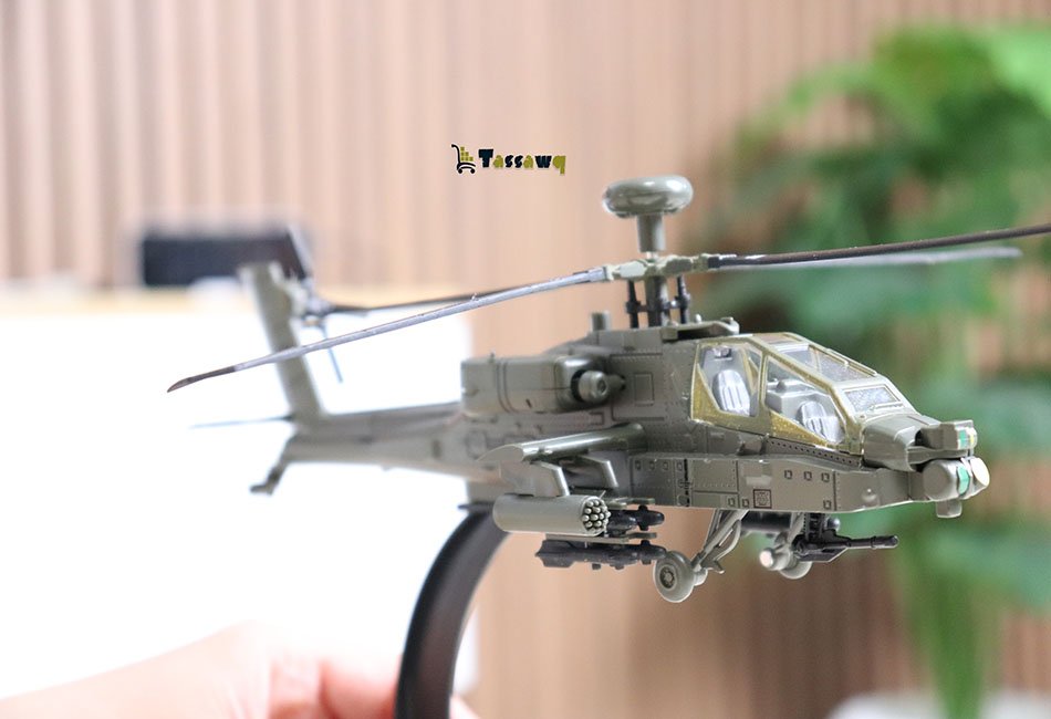 Helicopters AH-64 Apache Helicopter Model Airplanes - الصورة 13